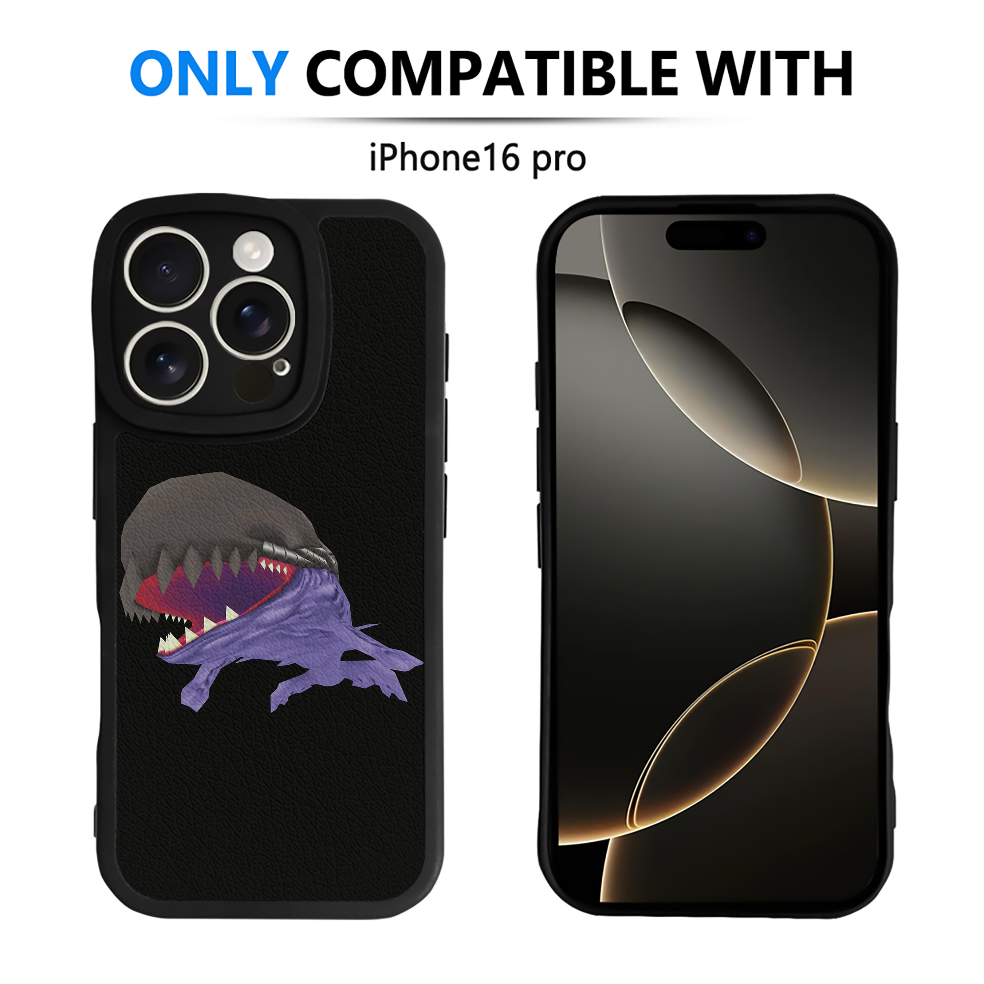 （画像用） Digimon デジタルモンスター/デジモン 【iPhone 16シリーズ対応】シリコンスマホケース（レザー調） 材質：シリコン